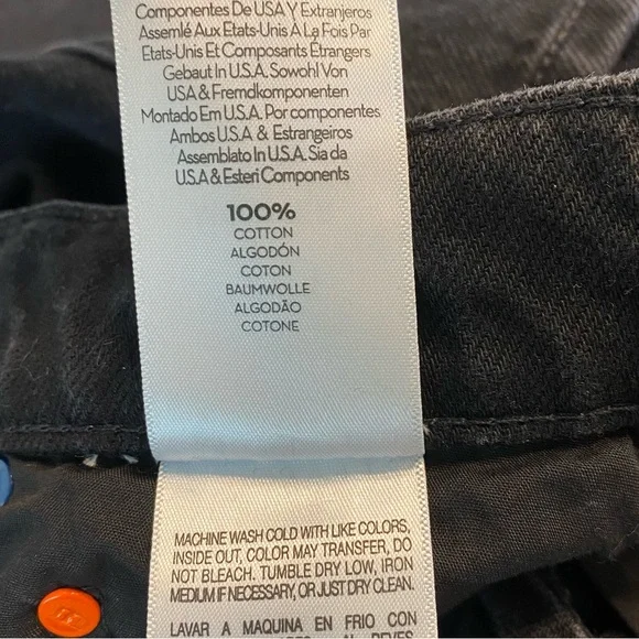 MOTHER💕Snacks Double Stack Hover High Waist Ankle Straight Leg Jeans Size 25 - Picture 14 of 15